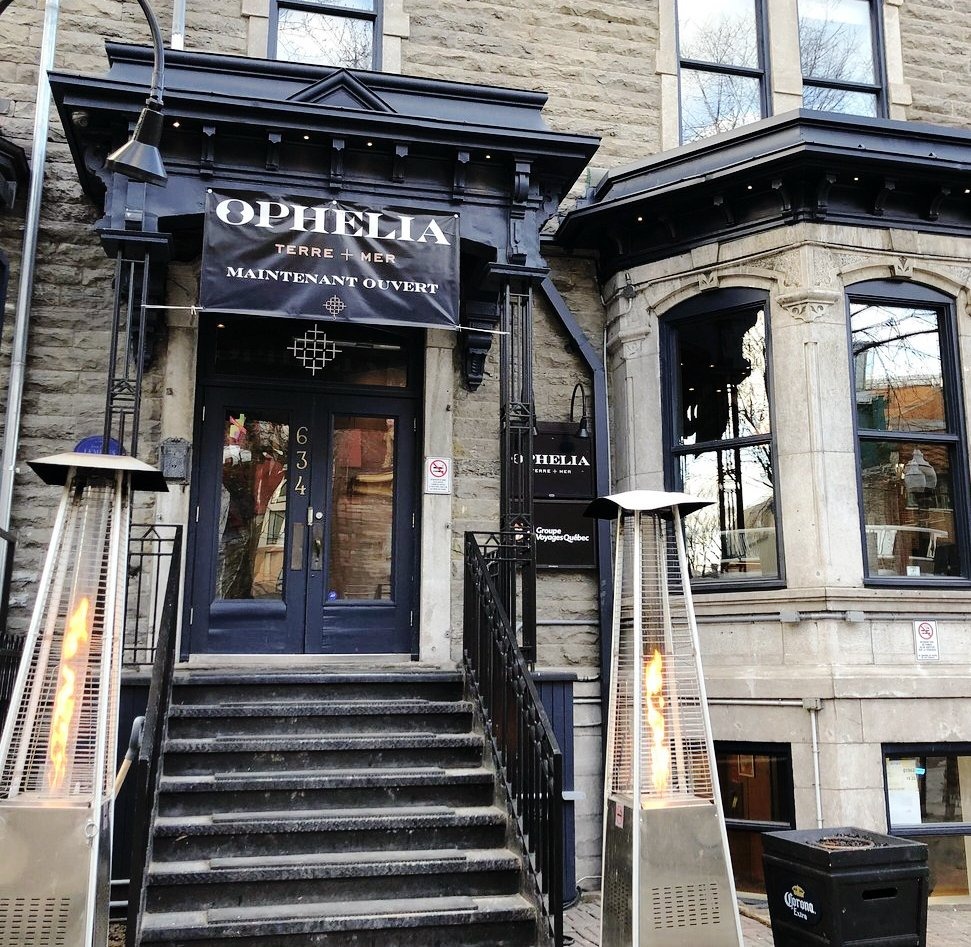 퀘벡 맛집 – Restaurant Ophelia / 해산물 스테이크 맛집